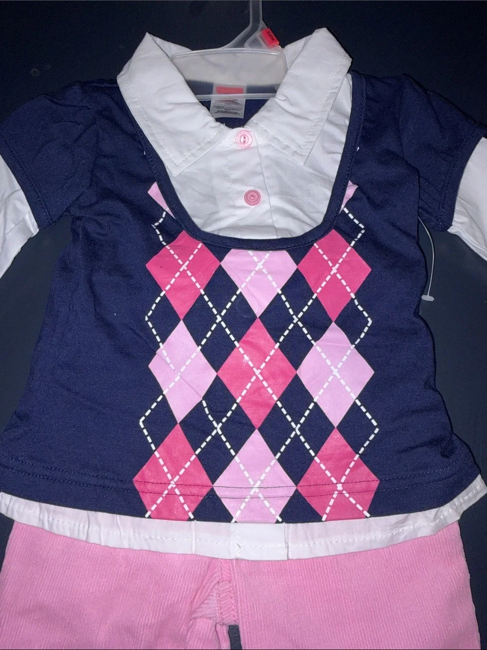 Vintage Fisher Price Girls Outfit 24 Months NWT